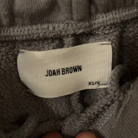Joah Brown Empire Joggers in Stone - Picture 4 of 6